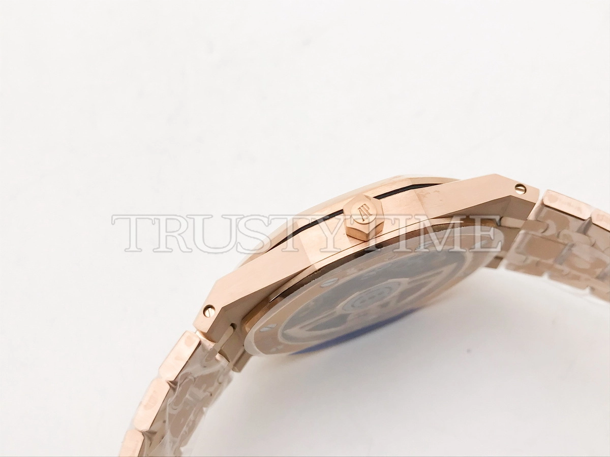 Копия часов Audemars Piguet Royal Oak Jumbo Extra-Thin Openworked 50th Anniversary 16204OR.OO.1240OR.01 Арт.AP-1210