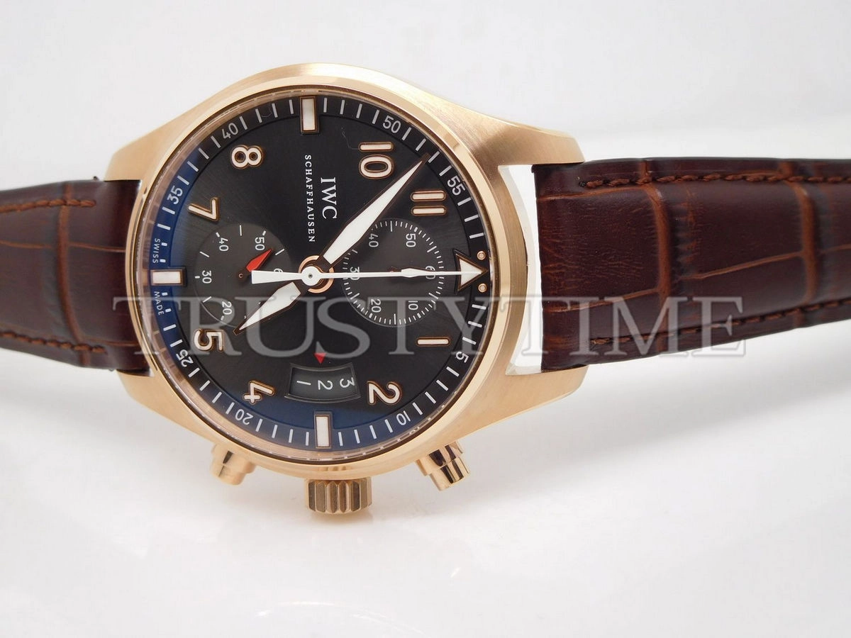 Копия часов IWC Pilot's Watch Spitfire Chronograph 43mm IW387803 Арт.IW-0544