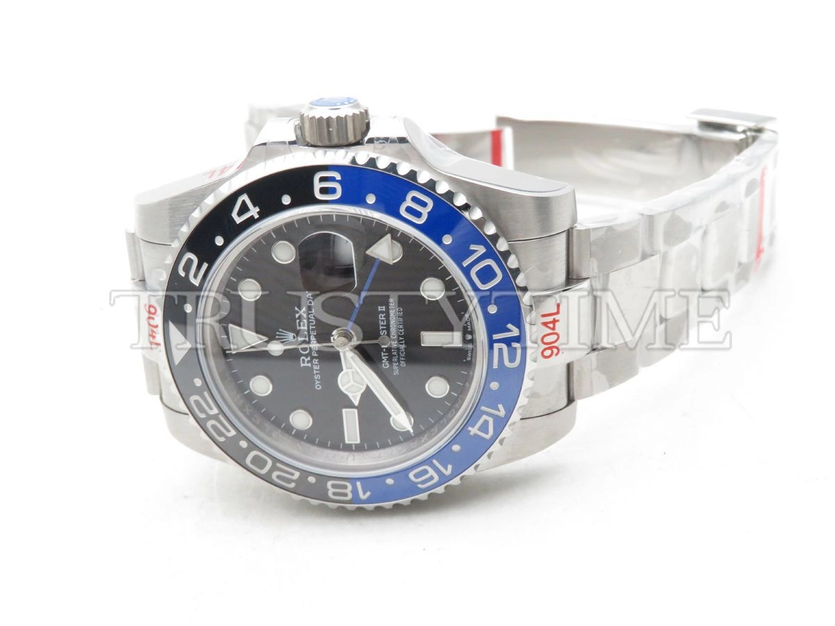 Копия часов Rolex GMT Master II Batman 126710BLNR-0003 Арт.RX-2244