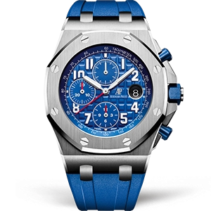 Копия часов Audemars Piguet Royal Oak Offshore Chronograph Indigo Blue SIHH 2018 26470ST.OO.A030CA.01 Арт.AP-0850