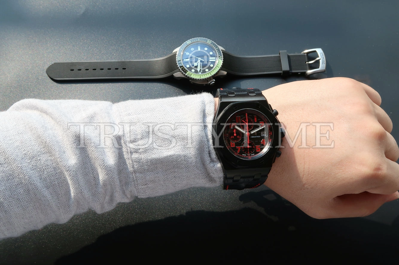 Копия часов Audemars Piguet Royal Oak Offshore Las Vegas Strip 26186SN.OO.D101CR.01 Арт.AP-0445