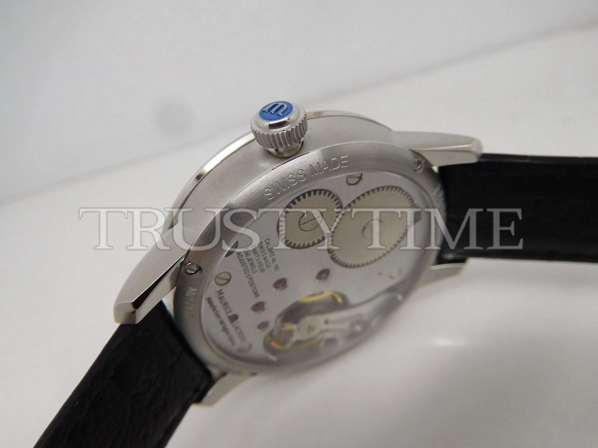 Копия часов Maurice Lacroix Masterpiece Roue Carrée Seconde 43mm MP7158-SS001-901 Арт.ML-0708
