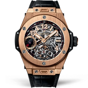 Копия часов Hublot Big Bang Tourbillon Power Reserve 5 Days King Gold 405.OX.0138.LR Арт.HB-1087
