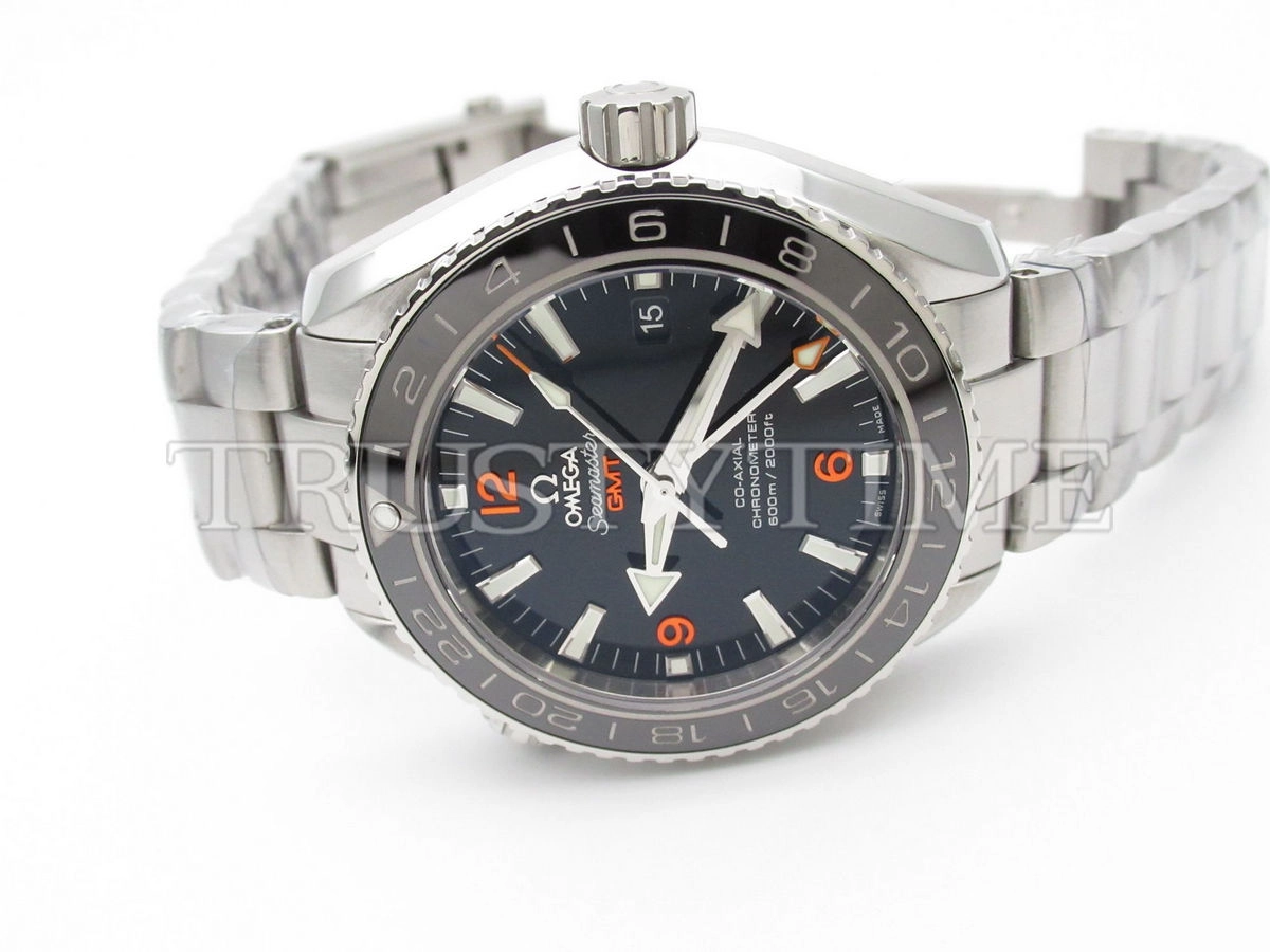 Копия часов Omega Seamaster Planet Ocean 600m Co‑Axial Master Chronometer GMT 43.5mm 232.30.44.22.01.002 Арт.OM-0654