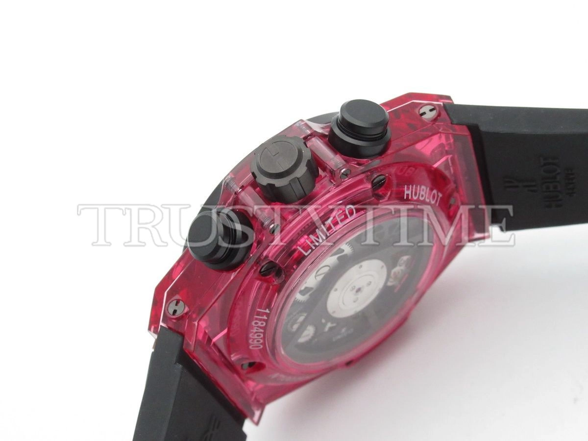 Копия часов Hublot Big Bang Unico Red Sapphire Baguettes 45mm 411.JR.4901.RT.1902 Арт.HB-0436