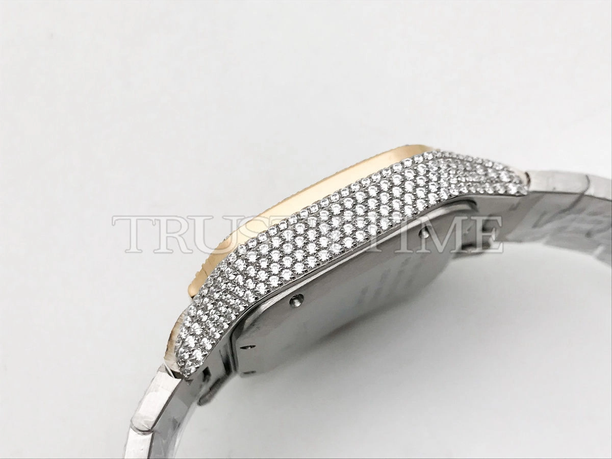 Копия часов Cartier Santos De Cartier 40 W2SA0009 Diamonds Арт.CR-0937