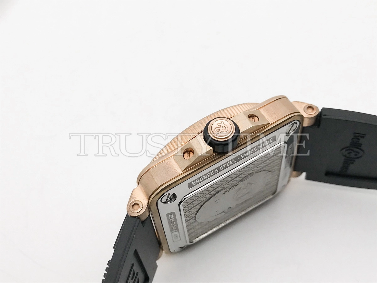 Копия часов Bell & Ross BR 03-92 Diver Black & Green Bronze BR0392-D-LT-BR/SRB Арт.BR-0310