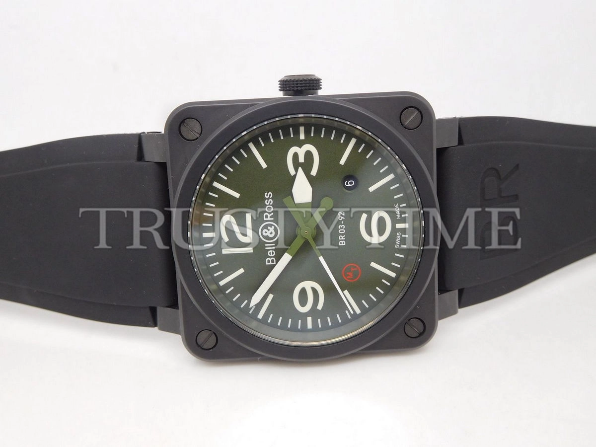 Копия часов Bell & Ross BR 03-92 Military Type BR0392-MIL-CE Арт.BR-0208