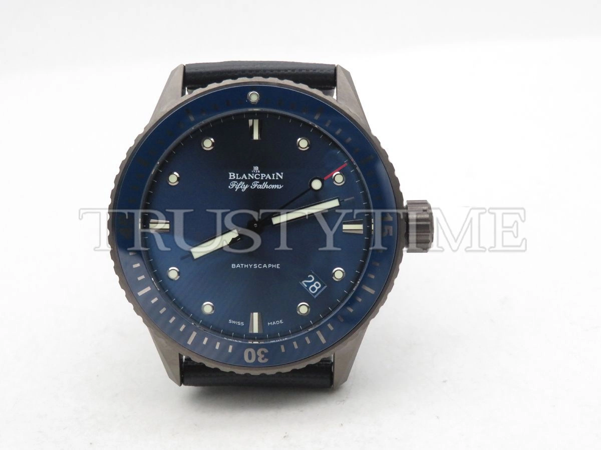 Копия часов Blancpain Fifty Fathoms Bathyscaphe 5000-0240-O52A Арт.BP-0348