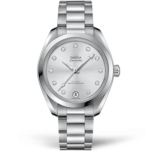 Копия часов Omega Seamaster Aqua Terra 150m Co-axial Master Chronometer 34mm 220.10.34.20.60.001 Арт.OM-0373