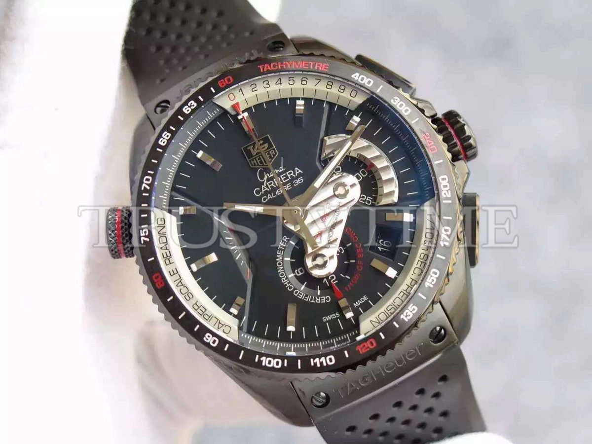 Копия часов Tag Heuer Grand Carrera Calibre 36 RS2 43mm CAV5115.FT6019 Арт.TG-0314