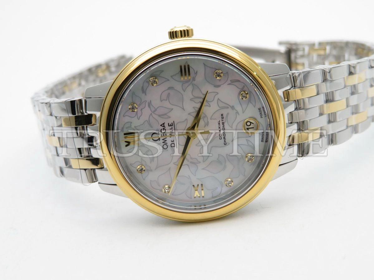 Копия часов Omega De Ville Prestige Co‑Axial Chronometer Butterfly 32mm 424.20.33.20.55.002 Арт.OM-0494