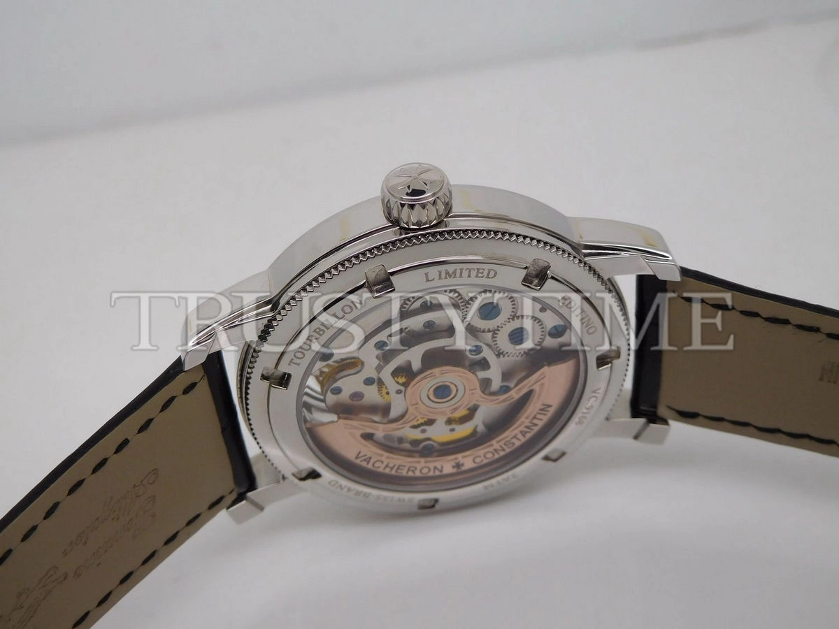 Копия часов Vacheron Constantin Traditionnelle Tourbillon 44mm 6500T/000P-9949 Арт.VC-0225