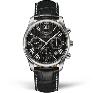 Копия часов Longines Master Collection Chronograph 42mm L2.759.4.51.8 Арт.LN-0346
