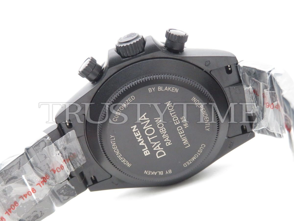 Копия часов Rolex Cosmograph Daytona Blaken MAD Rainbow Арт.RX-1747