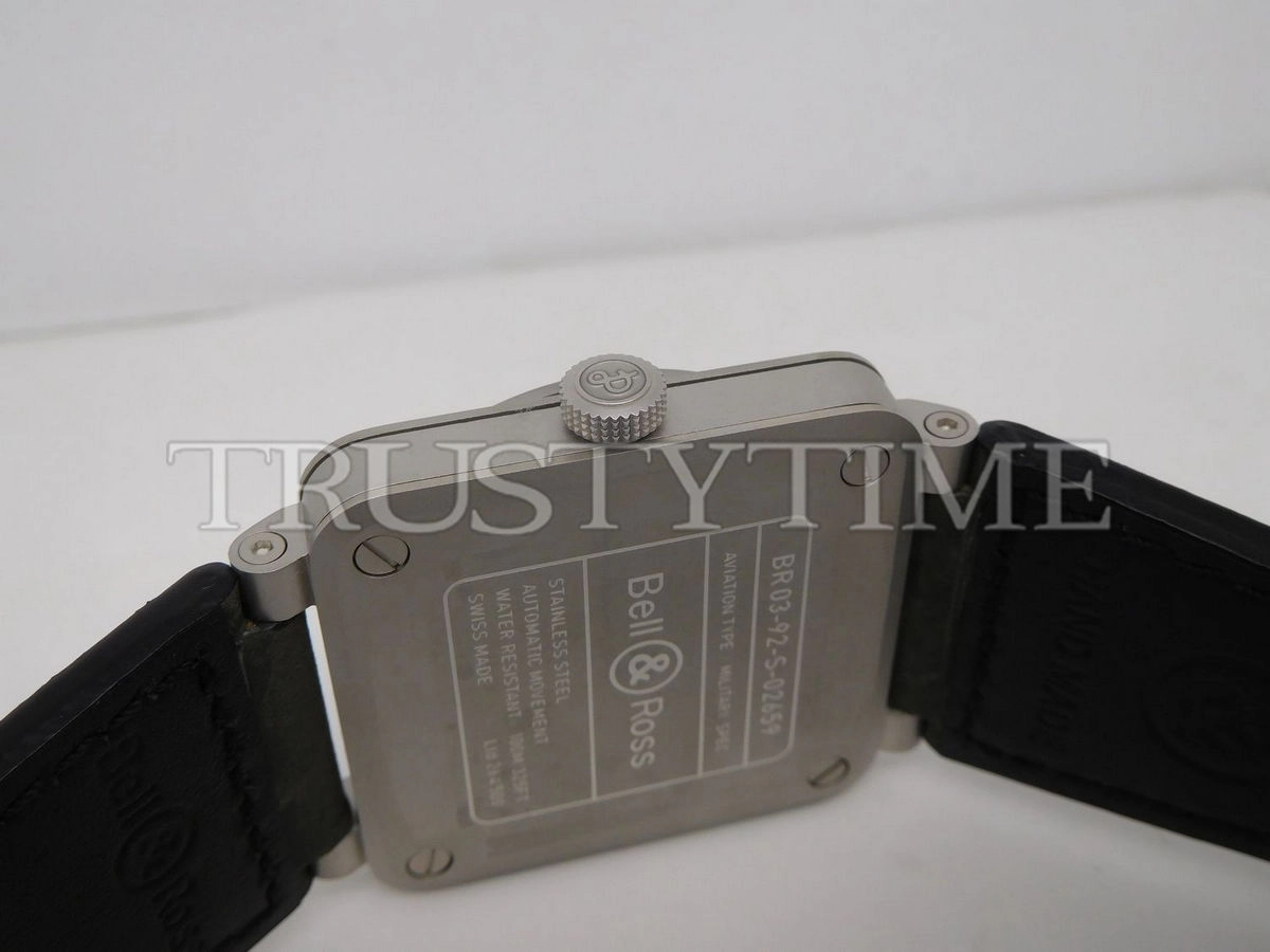 Копия часов Bell & Ross BR 03-92 Horolum Sandblasted BR0392-GR-ST/SCA Арт.BR-0225