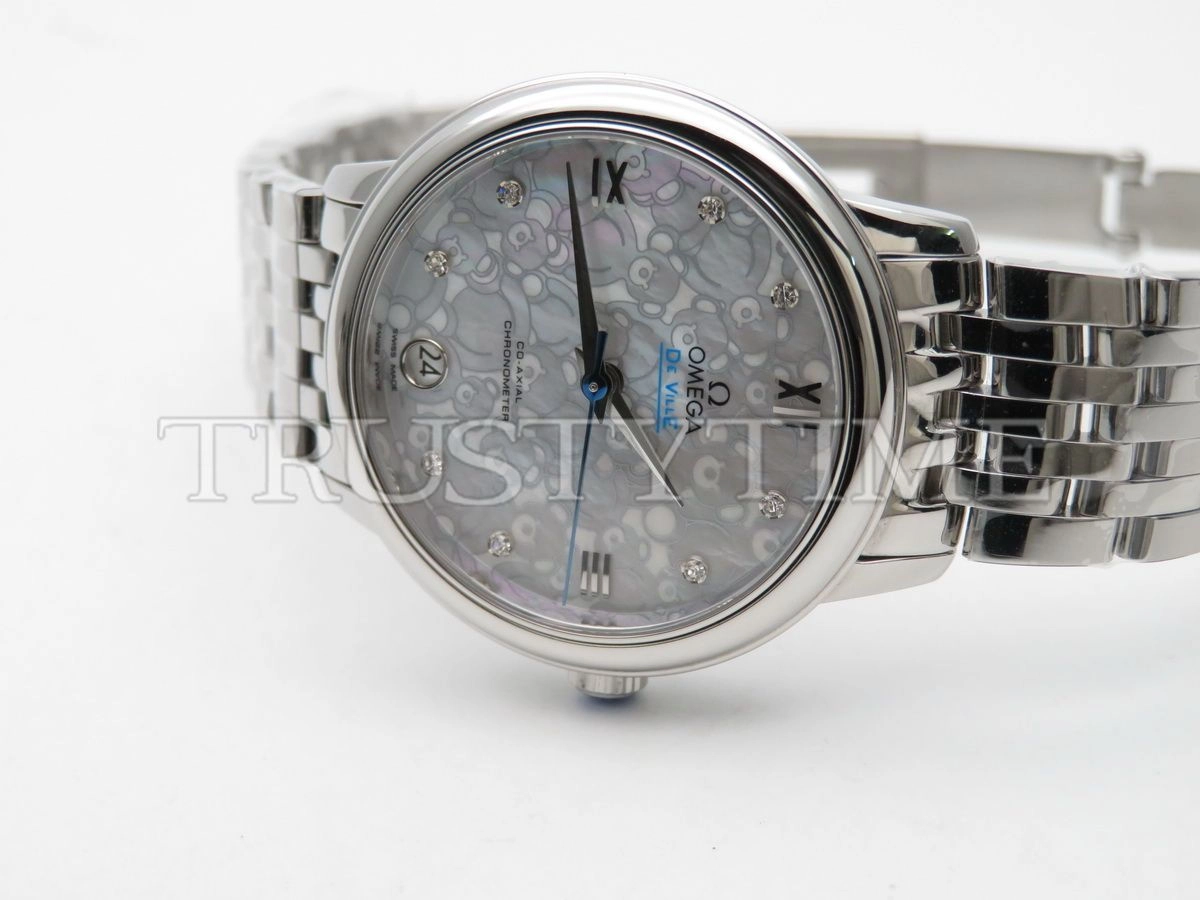 Копия часов Omega De Ville Prestige Co‑Axial Chronometer Orbis Edition 32mm 424.10.33.20.55.004 Арт.OM-0500