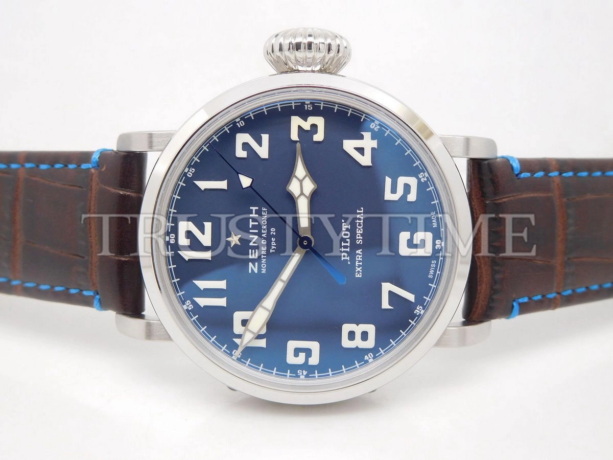 Копия часов Zenith Pilot Type 20 Extra Special 45mm 03.2431.679/51.C765 Арт.ZN-0297