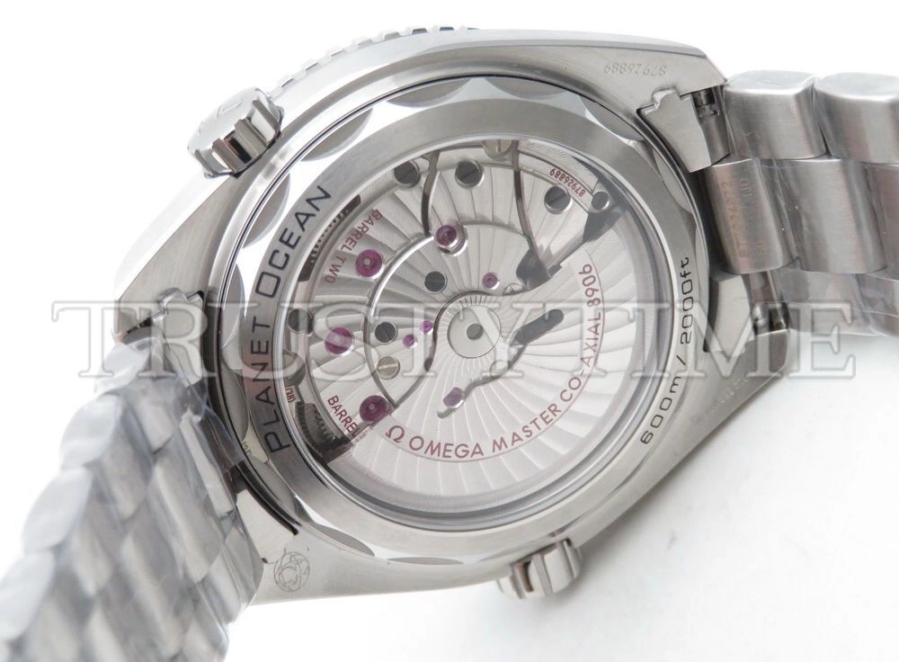 Копия часов Omega Seamaster Planet Ocean 600m Co‑Axial Master Chronometer GMT 43.5mm 215.30.44.22.01.001 Арт.OM-0646