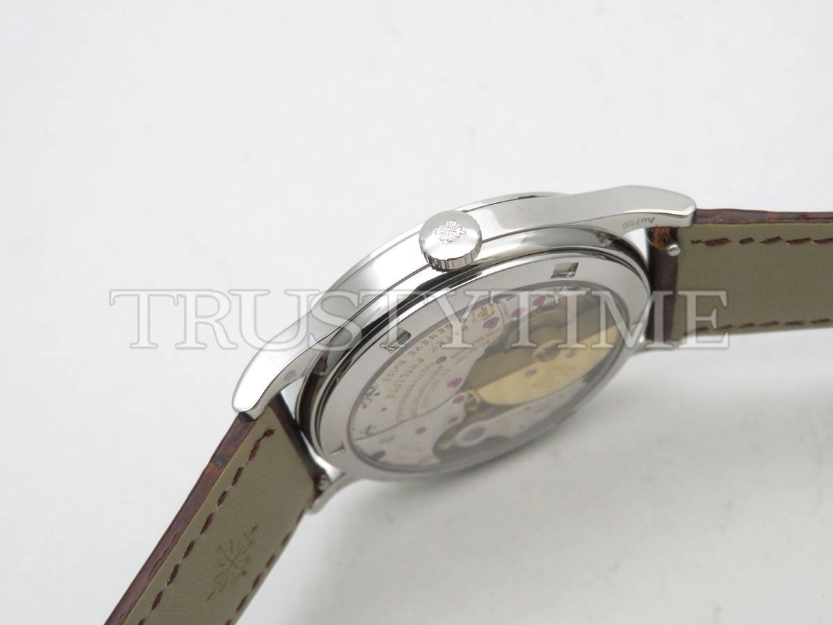 Копия часов Patek Philippe Calatrava Bhutan Textiles 38mm 5077P-102 Арт.PP-0664