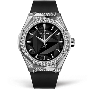 Копия часов Hublot Classic Fusion Orlinski Titanium Pavé 550.NS.2200.RW.1604.ORL20 Арт.HB-1192