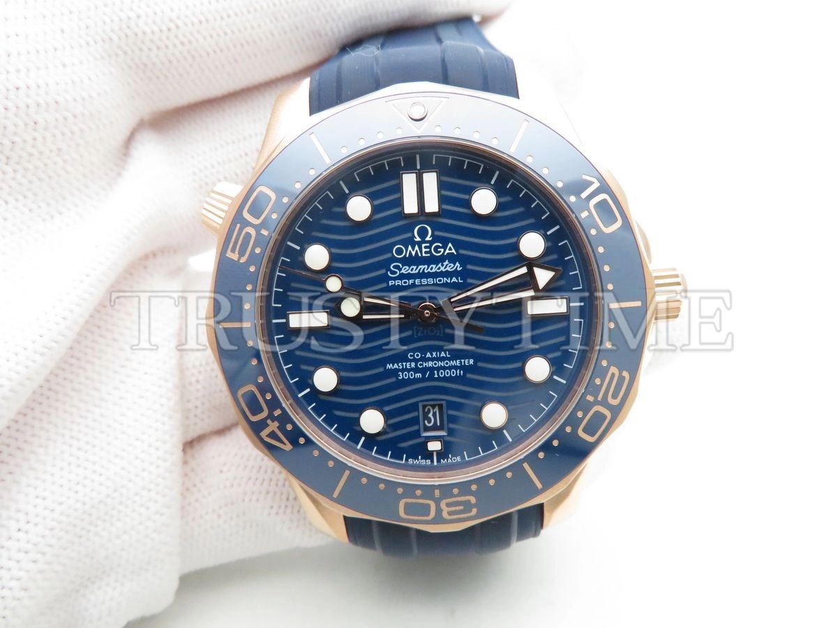 Копия часов Omega Seamaster Diver 300m Co-axial Chronometer 42mm 210.62.42.20.03.001 Арт.OM-0665