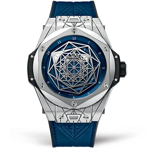 Копия часов Hublot Big Bang Sang Bleu 45mm 415.NX.7179.VR.MXM18 Арт.HB-0553