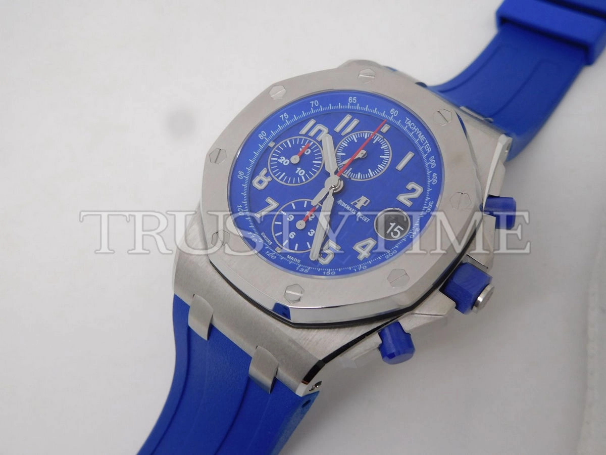 Копия часов Audemars Piguet Royal Oak Offshore Chronograph Indigo Blue SIHH 2018 26470ST.OO.A030CA.01 Арт.AP-0850