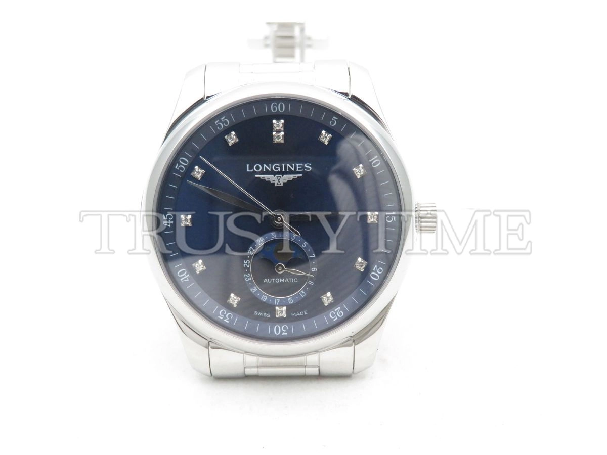 Копия часов Longines Master Collection Moonphase 40mm L2.909.4.97.6 Арт.LN-0318