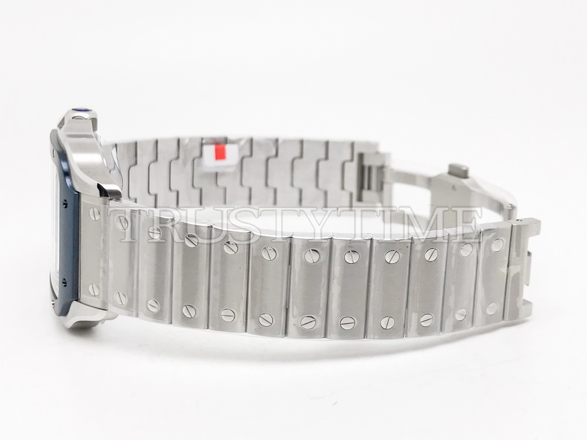 Копия часов Cartier Santos de Cartier Large Skeleton 40mm WHSA0026 Арт.CR-0897