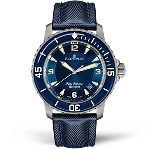 Копия часов Blancpain Fifty Fathoms 5015-12B40-O52A Арт.BP-0287
