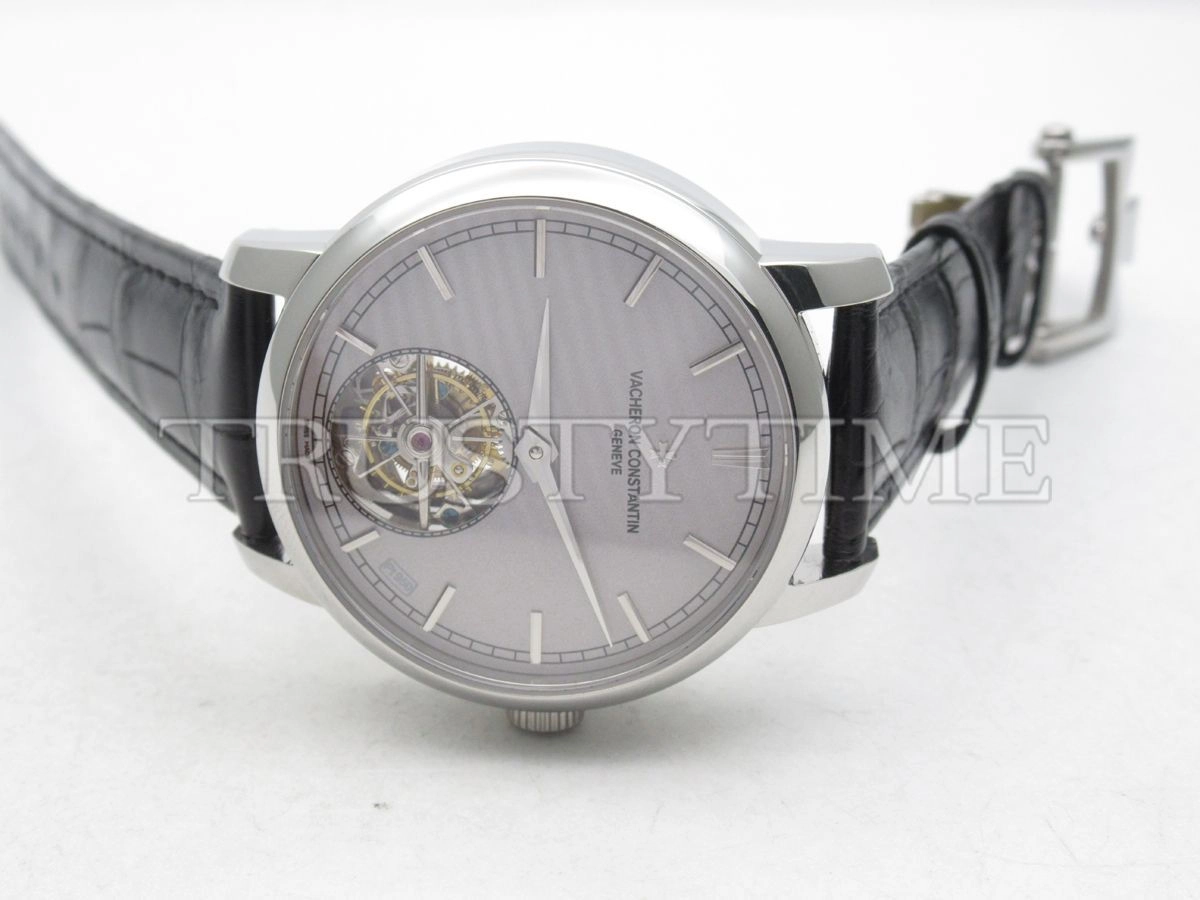 Копия часов Vacheron Constantin Traditionnelle Tourbillon 41mm 6000T/000P-B347 Арт.VC-0279