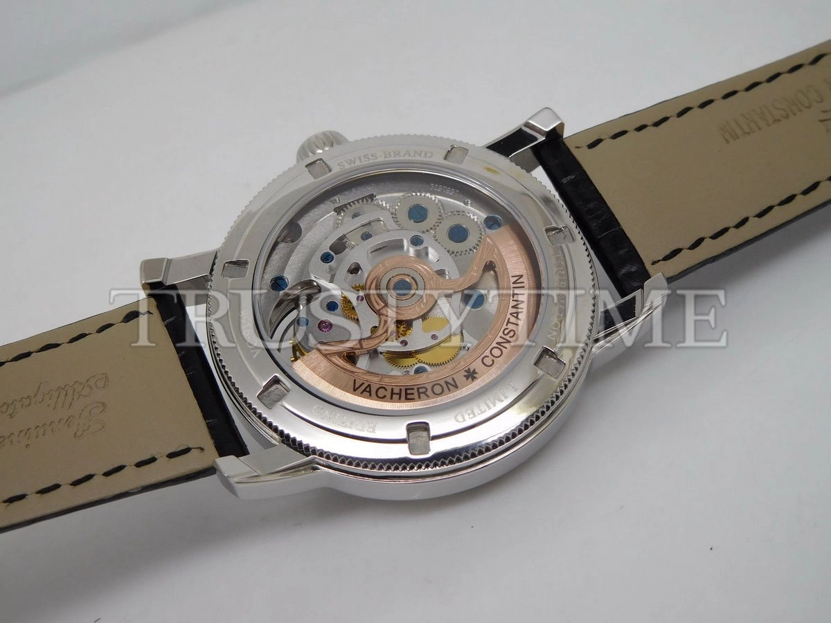 Копия часов Vacheron Constantin Traditionnelle Tourbillon 44mm 6500T/000P-B100 Арт.VC-0226