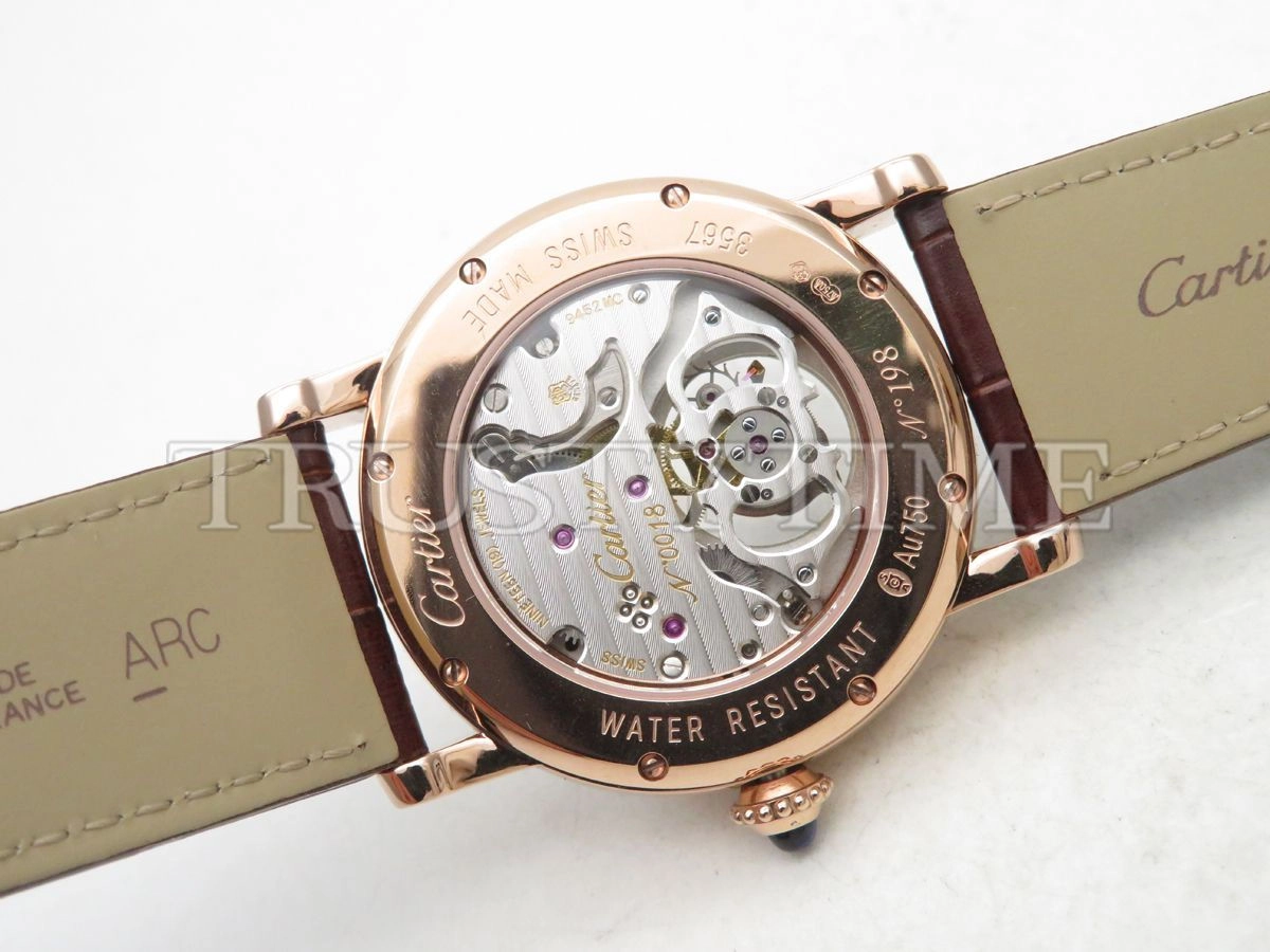 Копия часов Cartier Rotonde de Cartier Flying Tourbillon 40 W1556215 Арт.CR-0732