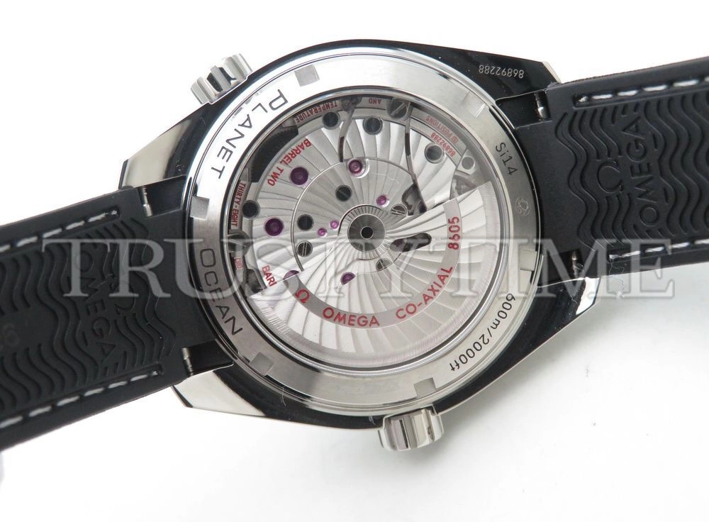Копия часов Omega Seamaster Planet Ocean 600m Co‑Axial Master Chronometer GMT 43.5mm 232.32.44.22.01.001 Арт.OM-0528