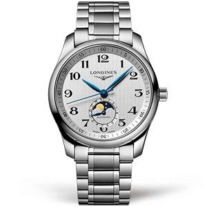 Копия часов Longines Master Collection Moonphase 40mm L2.909.4.78.6 Арт.LN-0288