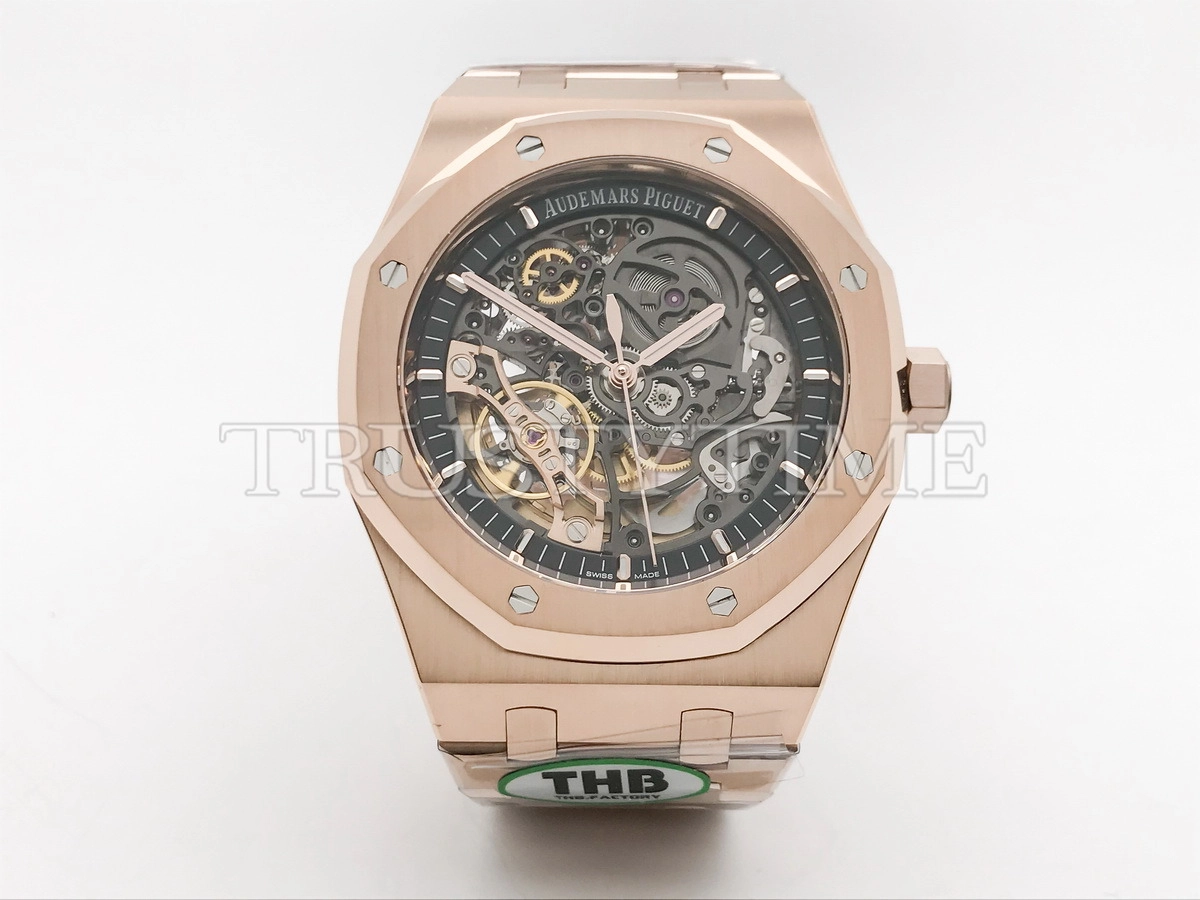Копия часов Audemars Piguet Royal Oak Double Balance Wheel 15407OR.OO.1220OR.01 Арт.AP-0427