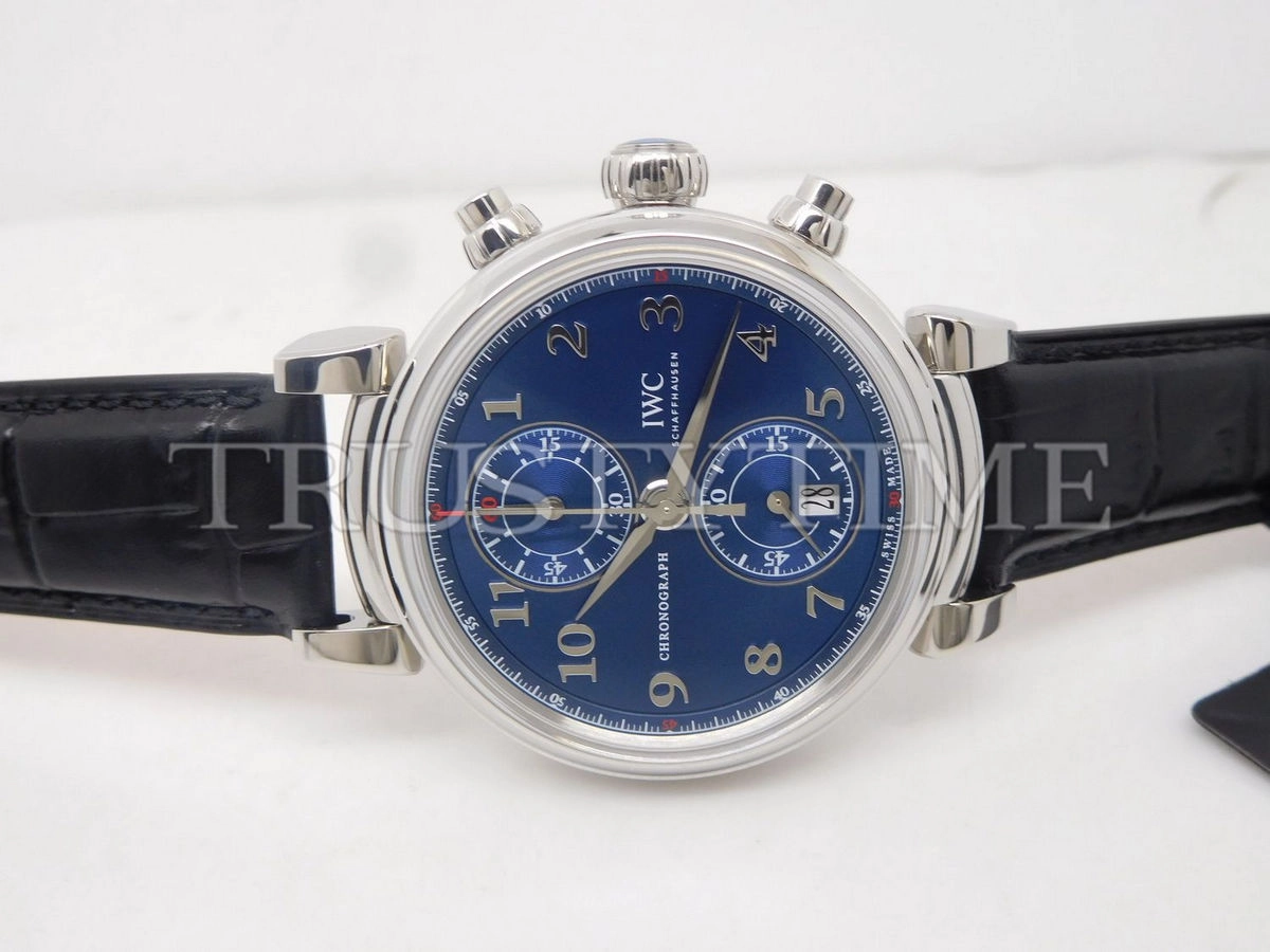 Копия часов IWC Da Vinci Chronograph Edition laureus Sport For Good Foundation 42mm IW393402 Арт.IW-0483