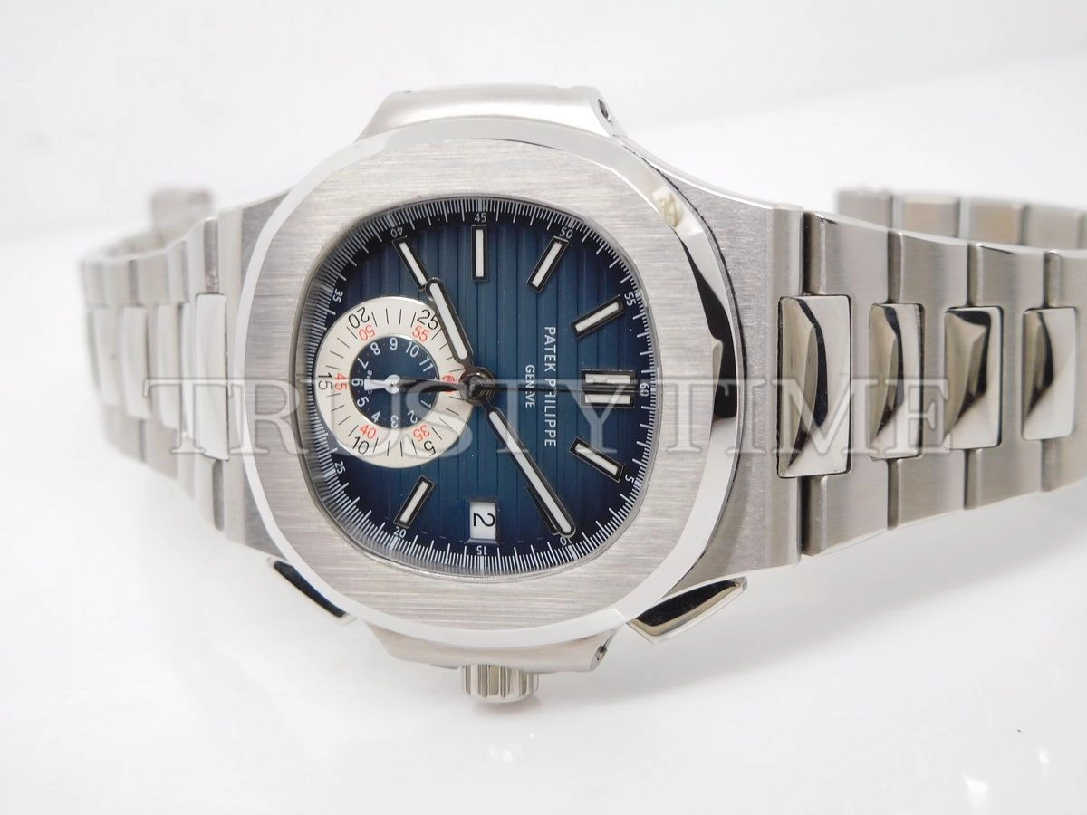 Копия часов Patek Philippe Nautilus Chronograph 40,5mm 5980/1A-001 Арт.PP-0573