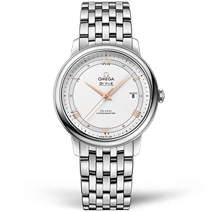 Копия часов Omega De Ville Prestige Co‑Axial Chronometer 39mm 424.10.40.20.02.002 Арт.OM-0513