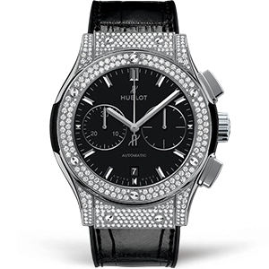 Копия часов Hublot Classic Fusion Chronograph Titanium 45mm 521.NX.1171.LR.1704 Арт.HB-0922
