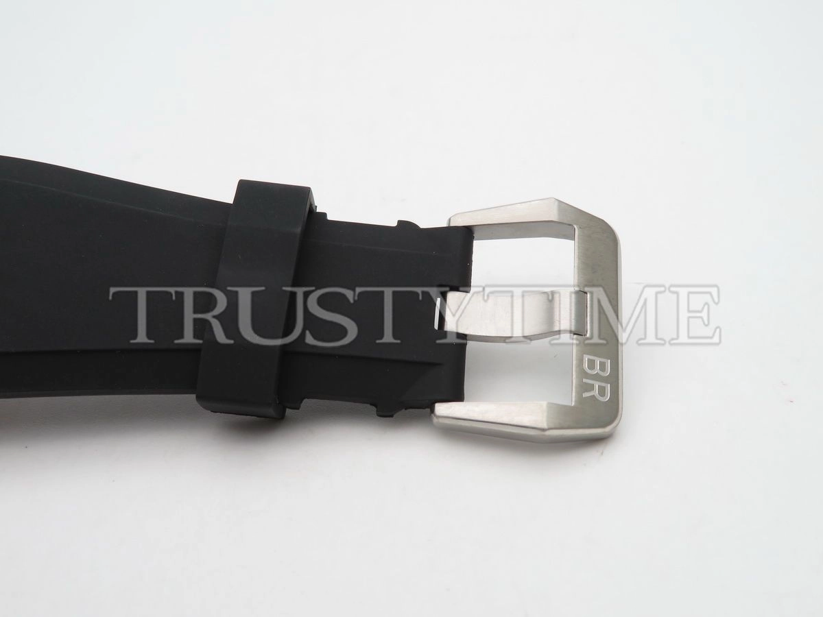 Копия часов Bell & Ross BR 03-94 Steel Chronograph BR0394-BL-SI/SCA Арт.BR-0256