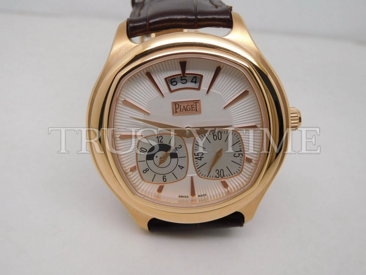 Копия часов Piaget Emperador Coussin Dual Time 42mm G0A32017 Арт.PG-0150