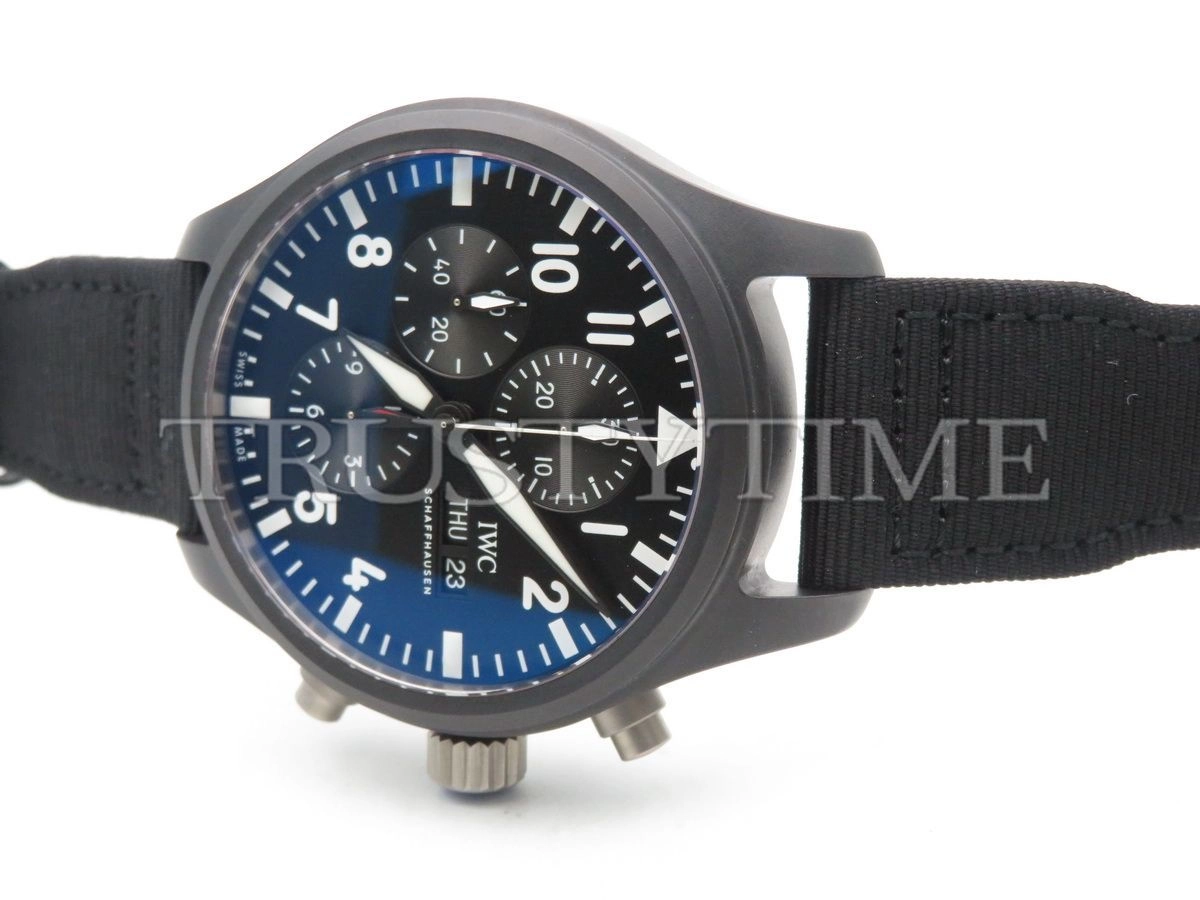 Копия часов IWC Pilot's Watch Chronograph Top Gun 44mm IW389101 Арт.IW-0535