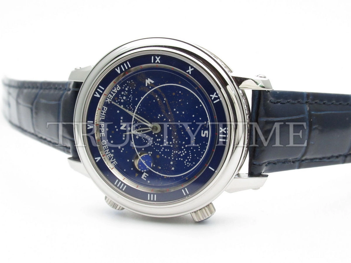Копия часов Patek Philippe Grand Complications Celestial Sky Moon 43mm 5102G-001 Арт.PP-0439