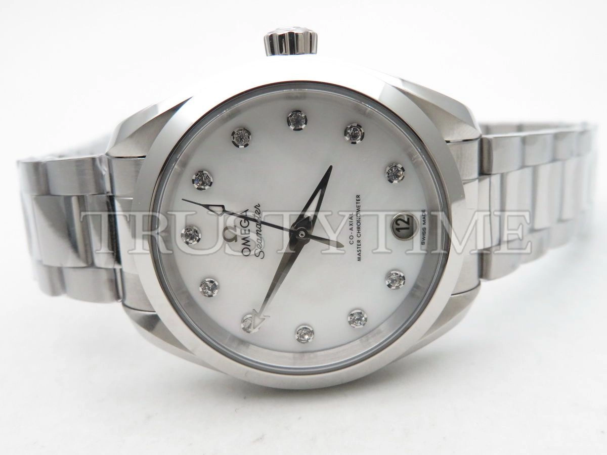 Копия часов Omega Seamaster Aqua Terra 150m Co-axial Master Chronometer 34mm 220.10.34.20.53.001 Арт.OM-0375