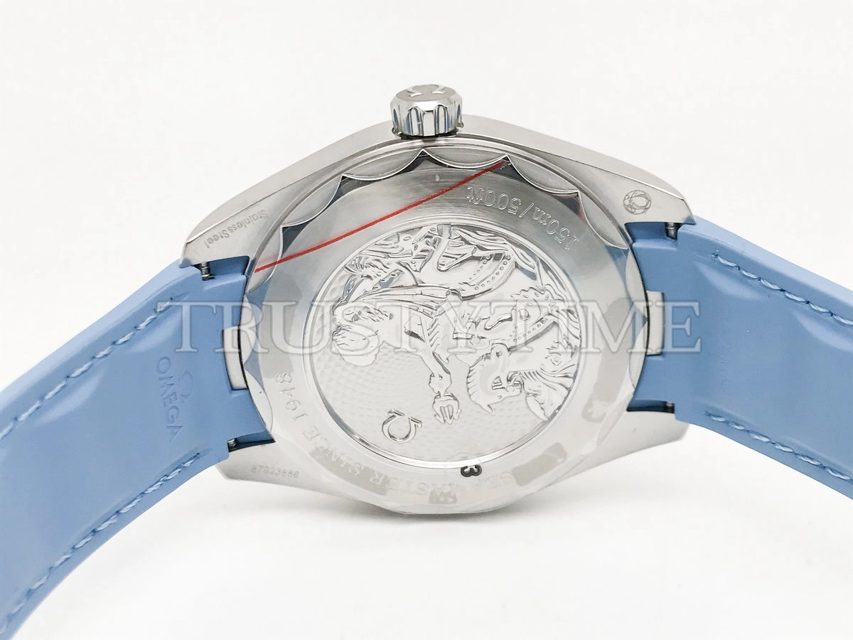 Копия часов Omega Seamaster Aqua Terra Co-axial Master Chronometer GMT Worldtimer 43mm 220.12.43.22.03.002 Арт.OM-0991