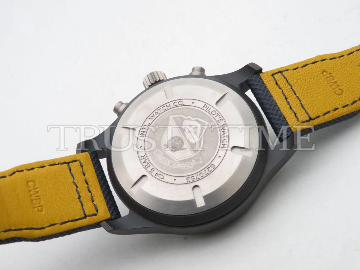 Копия часов IWC Pilot's Watch Chronograph Edition Blue Angels 44mm IW389008 Арт.IW-0551
