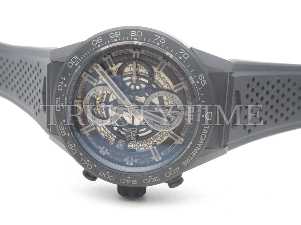 Копия часов Tag Heuer Carrera Calibre Heuer 01 45mm CAR2A90.FT6071 Арт.TG-0533