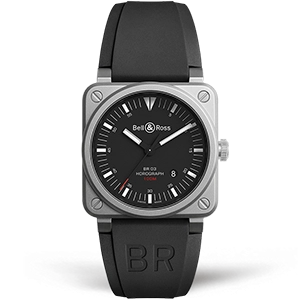 Копия часов Bell & Ross BR 03-92 Horograph Sandblasted BR0392-HOR-BLC/SRB Арт.BR-0222